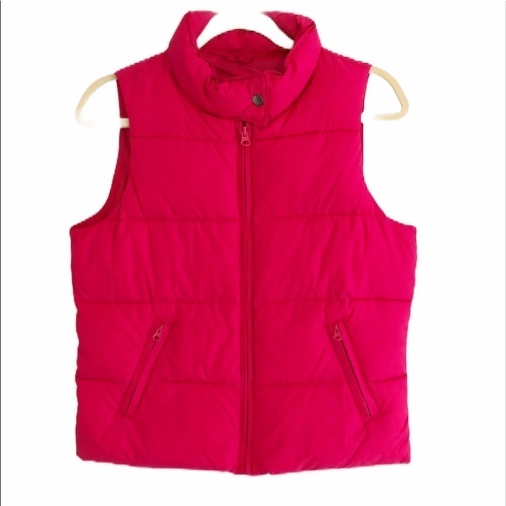 Gap Girls Winter Vest Pink Puffer XXL Size 14/16
